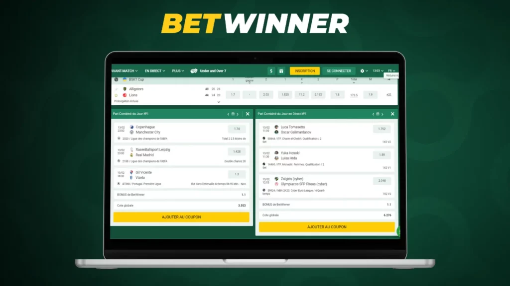 Betwinner login
